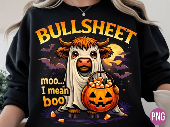 Bullsheet Highland Cow Ghost Halloween: A Guide to High-Quality Digital Design Usage