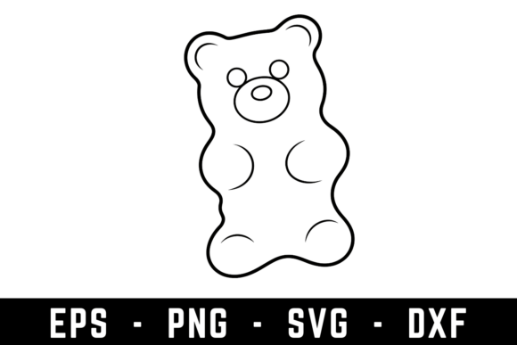 Candy Bear SVG Cut File: Elevating Modern DIY and Small Business Design