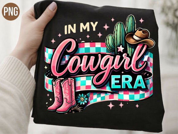 Evaluating the Retro Pink Cowgirl Era Western Boot PNG for Digital Design