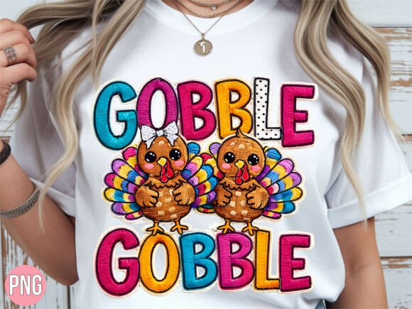 Gobble Gobble Turkey Shirt Design