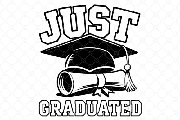 Just Graduated SVG: Celebrate New Beginnings