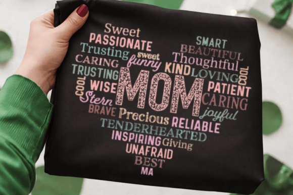 Super Mom PNG: Elevating Mom Traits Design with Strong, Trendy Sublimation Art