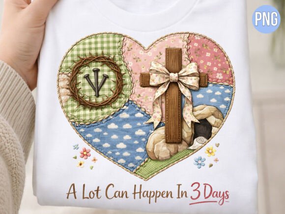 Unlocking Creative Potential with the A Lot Can Happen in 3 Days T-shirt PNG Design