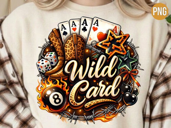 Wild Card Western Cowboy Boots PNG: A Practical Asset for Creative Projects